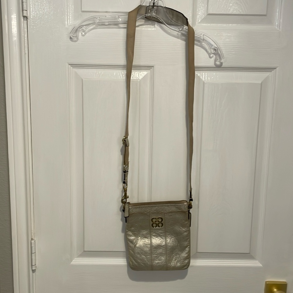 Gold Coach Crossbody